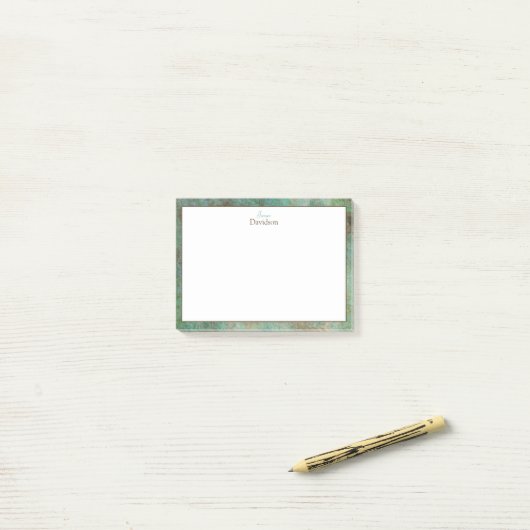 Moderne Granit Post - Hinweise Post-it Klebezettel (Auf Schreibtisch)