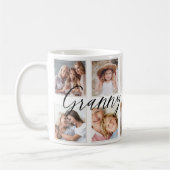 Moderne Granny Script | Entenkinder - FotoCollage Kaffeetasse (Links)