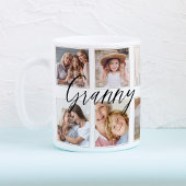 Moderne Granny Script | Entenkinder - FotoCollage Kaffeetasse