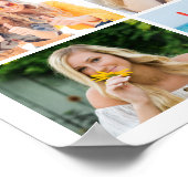 Moderne Gratulation Graduate 23 Foto Collage Poster (Ecke)