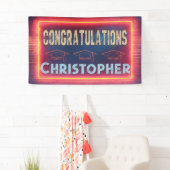 Moderne Gratulations-Abschluss Banner (Insitu)