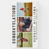 Moderne Gratulations-Abschluss-Fotocollage  Banner (Vertikal)