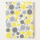 Moderne Graubbläschen und Gelbbläschen Ernennungen Planer (Rückseite)
