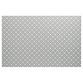 Moderne graue Diamantquadrate Ikat-Mosaikmuster Stoff (Fat Quarter (45,7 x 55,9 cm))