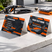 Moderne Graue Geometrische Power Wash Logogestaltu