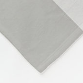 Moderne graue Karomuster Fleecedecke (Ecke)