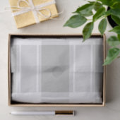 Moderne graue Karomuster Seidenpapier (Geschenk)