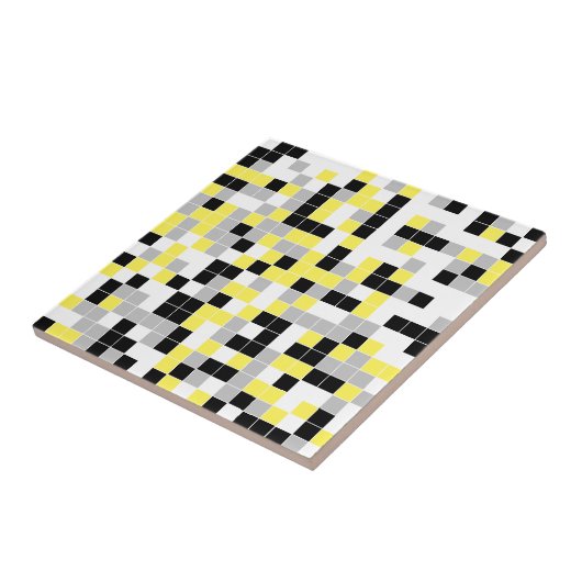 Moderne graue Keramik Tile Fliese (Seite)