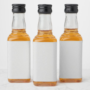 Moderne graue Punkte-Veranstaltungsschild-Hintergr Alkoholflaschenetikett