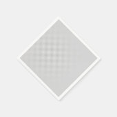 Moderne graue Punkte-Veranstaltungsschild-Hintergr Serviette (Ecke)