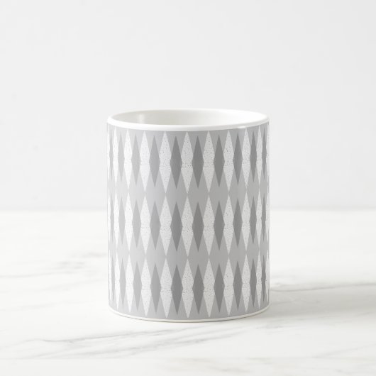 Moderne graue Raute Tasse des Mittelalters (Mittel)