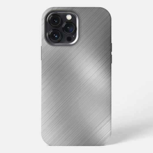 Moderne graue Texturvorlage iPhone Hülle (Rückseite)