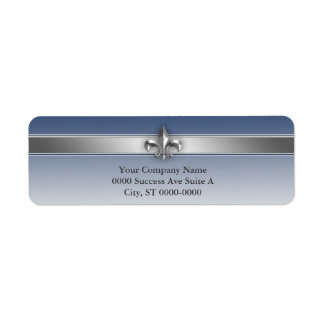 Moderne graue und blaue Silver Lilie