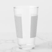 Moderne graue Weihnachts-Geschenkverpackung Glas (Links)