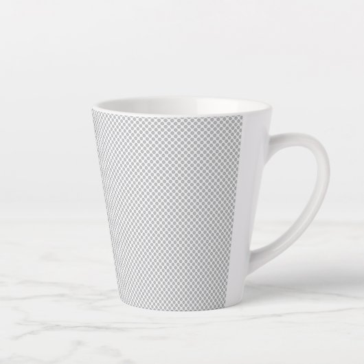 Moderne graue Weihnachts-Geschenkverpackung Milchtasse (Rechts)