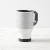 Moderne graue Weihnachts-Geschenkverpackung Reisebecher (VorderseiteRechts)