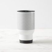 Moderne graue Weihnachts-Geschenkverpackung Reisebecher (Mittel)
