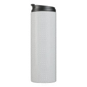 Moderne graue Weihnachts-Geschenkverpackung Thermosbecher (Nach rechts gedreht)