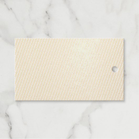 Moderne graue Weihnachtspapier-Geschenkverpackung Geschenkanhänger (Vorderseite (Horizontal))