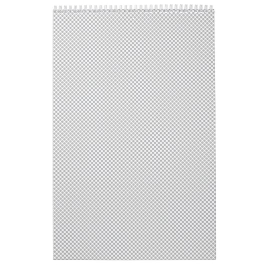 Moderne graue Weihnachtspapier-Geschenkverpackung Kalender (Titelbild)