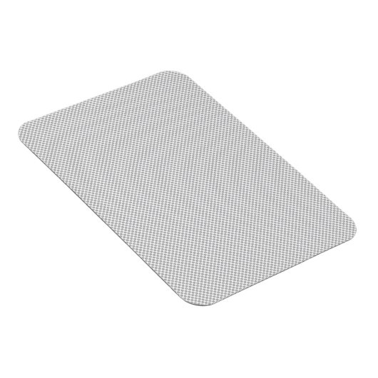 Moderne graue Weihnachtspapier-Geschenkverpackung Magnet (Rechte Seite)