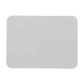 Moderne graue Weihnachtspapier-Geschenkverpackung Magnet (Horizontal)