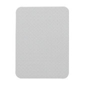 Moderne graue Weihnachtspapier-Geschenkverpackung Magnet (Vertikal)