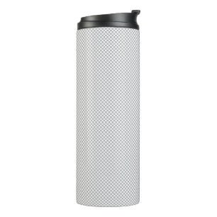 Moderne graue Weihnachtspapier-Geschenkverpackung Thermosbecher