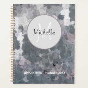 Moderne graurosa Zirkel Geometrisch personalisiere Planer