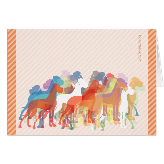 Moderne Great Dane Group (Vorderseite (Horizontal))