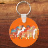 Moderne Great Dane Group Schlüsselanhänger (Vorderseite)