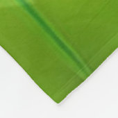 Moderne Green Clover 4 Lists Fleecedecke (Ecke)