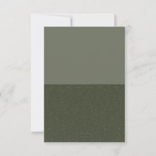 Moderne Green Flat Card - individuell anpassbar Karte