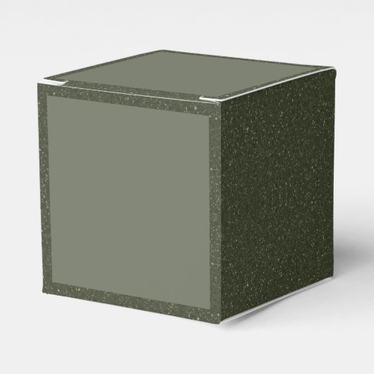 Moderne Green Gevor Box mit Speckle Trim Geschenkschachtel (Vorderseite)