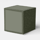 Moderne Green Gevor Box mit Speckle Trim Geschenkschachtel (Rückseite)