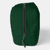 Moderne Green Gold Monogram Mens Womens Gym Travel Waschbeutel (Rechts)
