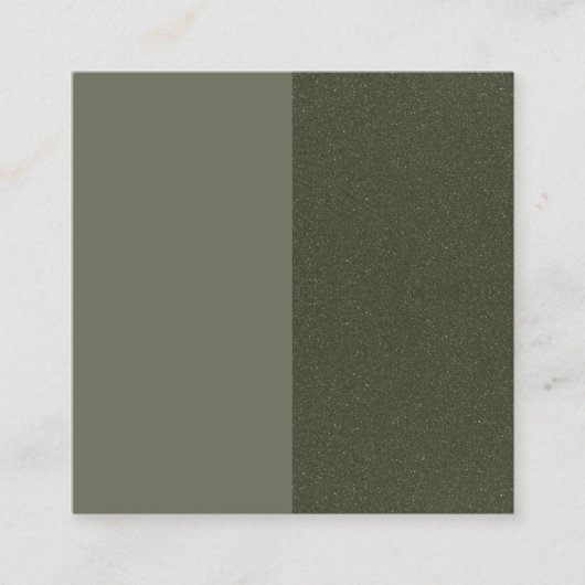 Moderne Green Referral Card (Split Design) (Vorderseite)