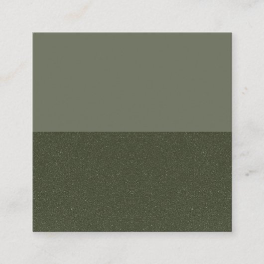 Moderne Green Split Insert Card - individuell anpa Rabattkarte (Vorderseite)