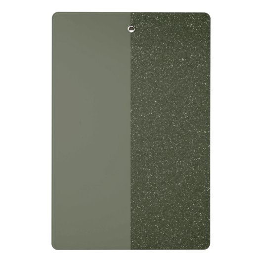Moderne Green Split Mini-Zwischenablage - Anpassen Mini Klemmbrett (Rückseite)