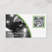 Moderne Green Welder Business Card Visitenkarte (Vorderseite)