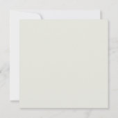 Moderne Greenery Gold Geometric Graduation Party Einladung (Rückseite)