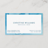 Moderne Grenzen des Blauen Ozeans Visitenkarte (Rückseite)