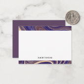 Moderne grenzübergreifende Personalisierte Mitteil Mitteilungskarte (Vorderseite/Rückseite Beispiel)