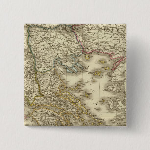 Moderne griechische Inseln, Albanien, Mazedonien Button