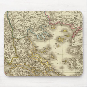 Moderne griechische Inseln, Albanien, Mazedonien Mousepad