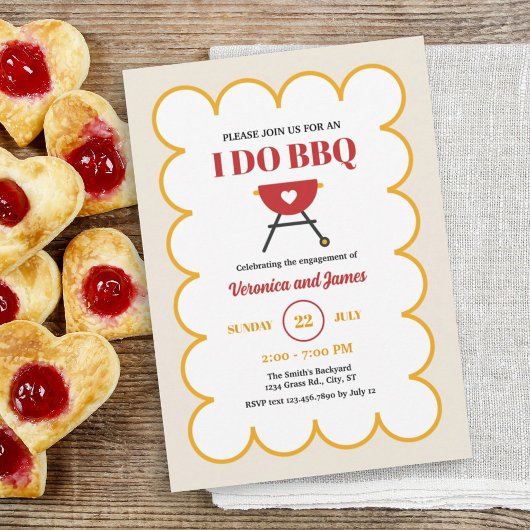 Moderne Grill-Grill-GRILLEN Einladung