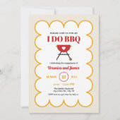 Moderne Grill-Grill-GRILLEN Einladung (Vorderseite)