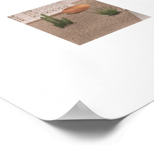 Moderne Großdrucke des Mitteljahrhunderts Poster (Ecke)