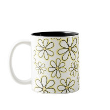 Moderne, große weiße und gelbe Kreide