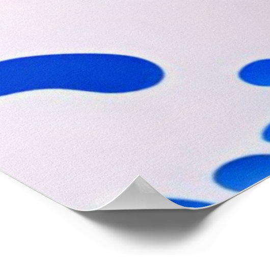 moderne große Welle Poster (Ecke)